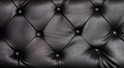 black sofa texture, close up sofa, luxury design, skin background