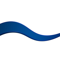 blue line banner bottom bar