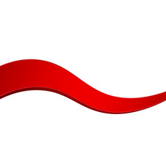 red line banner bottom bar