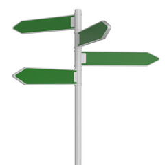 화살표 도로 표지판 이정표 Arrow Road Sign