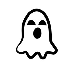 Halloween with cute and spooky characters and stuff