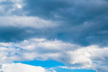 blue sky with cloud. Abstract clouds in blue sky. Texture background