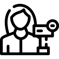 Obraz premium Woman Icon