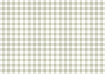 【若草色】くすみカラーのブロックチェック