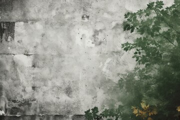 vintage style background wallpaper featuring trees grass cracks lines border grit grain elements for template or mock up