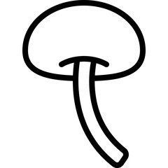 Shiitake Mushroom Icon