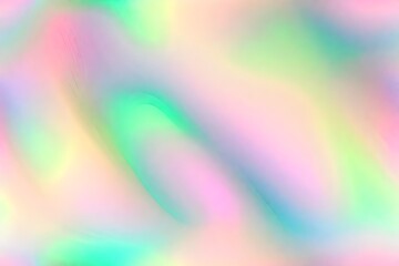 Obraz premium Northern lights, soft pinks and greens, soft smooth lines, seamless pattern - AI Generative