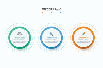 Business data visualization. Process chart. Abstract elements of graph, diagram with 3 steps, options, parts, or processes. Vector business template infographic, design, vector,2,3,4,5,6,