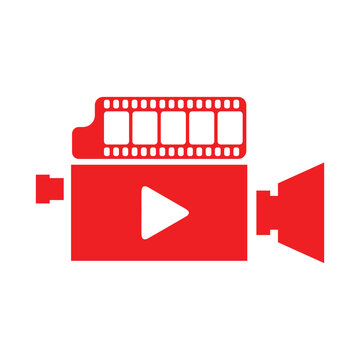Live stream symbol, icon with play button. Emblem for broadcasting, online TV, sport, news and radio streaming. Template for shows, movies and live performances. Vector illustration.