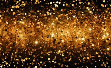 gold glitter blow bubble sparkle abstract background, in the style of coded pattern. generative AI