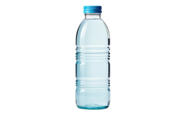 Reusable Water Bottle Container for Hydrating on the go Sustainably Isolated on a Transparent Background PNG.