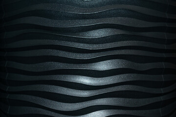 Fototapeta premium Abstract background of black stripes.