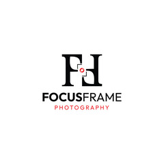 FF Photography Focus Frame Photography Logo