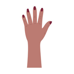 activist hand female