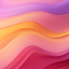 Multicolored gradient background. Abstract lines, waves, liquid effect, plastic, fabric. Banner, poster, wallpaper