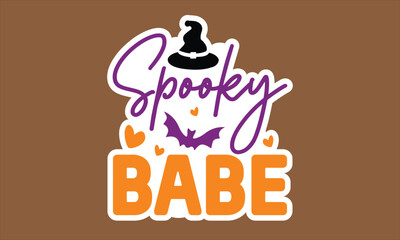 halloween sticker, halloween svg, halloween vector, pumpkin, witch, spooky, ghost, Cut File Cricut, Silhouette