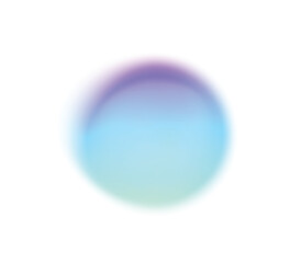 Color gradient round shape vector abstract background. Bright