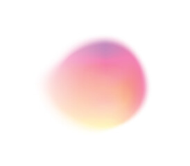 Color gradient round shape vector abstract background. Bright