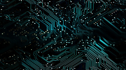 Electronics board, Circuit board electronic, hi - tech, pattern, repeating, high detail, green - Seamless tile. Endless and repeat print.