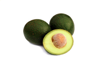 Avocado is a fruit with a light brown peel, rough surface, fine, buttery flesh, yellow in color,...