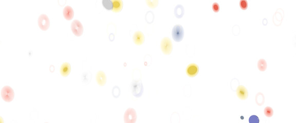 Multicolor confetti abstract background with a lot of falling pieces, isolated on a white background. Festive decorative tinsel element for design