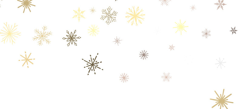 Snowflake Whirlwind: Exquisite 3D Illustration of Descending Christmas Snowflakes in Motion