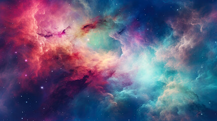 Naklejka premium Interstellar Luminosity: Light and Brilliance