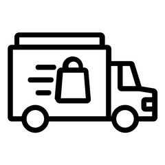 delivery truck icon