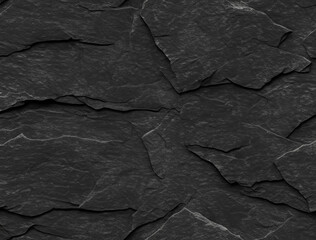 Black Stone Texture Seamless 4k Pattern