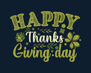 Thanksgiving T-Shirt for Holiday season