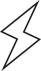 Flash icon. Lightning symbol modern, simple, vector, icon for website design, mobile app, ui.