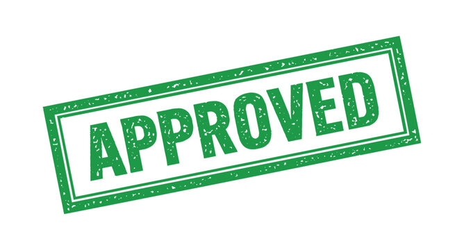 Approved stamp icon