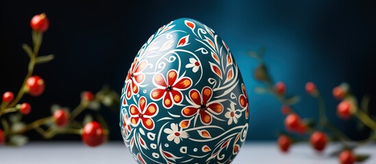 Gorgeous handmade Easter egg card with space for your message