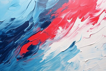 Abstract Canvas: Textured Paintbrush Strokes on a Wall. Generative AI