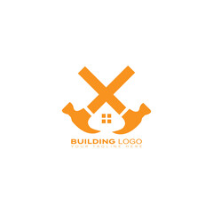 House Repair Logo Hammer Logo Real Estate Logo