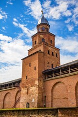 Obraz premium Towers along the city walls of the Novgorod Kremlin