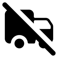 Truck Off Icon