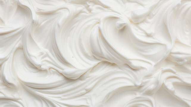 cream of white cream. texture