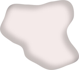 3D Transparent Round splash decorative shapes liquids