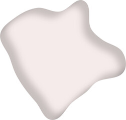 3D Transparent Round splash decorative shapes liquids