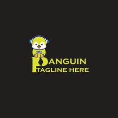 Its a unique minimalist luxury and modern logo .Yellow logo with black background.Its a toy company logo.