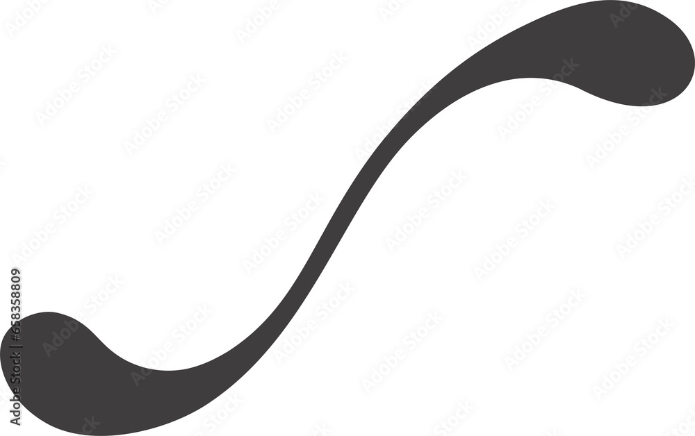 Poster y2k retro element. graphic shape and geometric symbol. vector abstract figure. groovy liquid line.