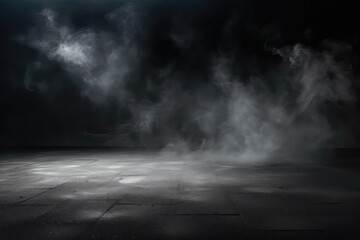 A Black And White Photo Of Smoke Coming Out Of The Ground. Сoncept Black And White Photography, Smoke, Ground, Artistic Images