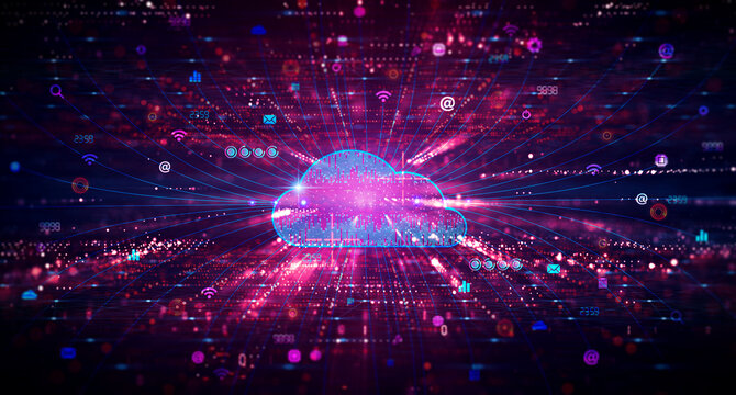 Network as a Service - NaaS - Conceptual Illustration