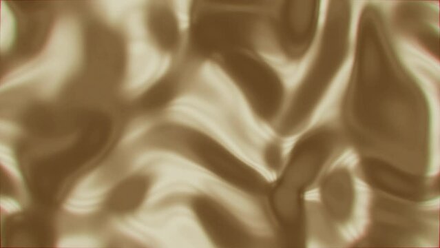 Abstract gold metallic morphing 3d background