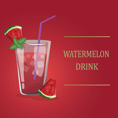Watermelon drink