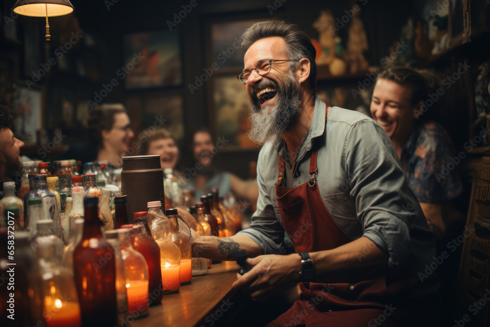Poster a comedy writing workshop where aspiring writers learn the art of crafting humor. concept of humor a