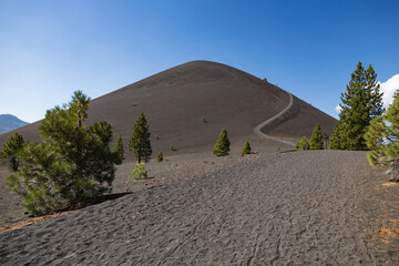 Cinder Cone Volcano, Lassen Volcanic National Park, California