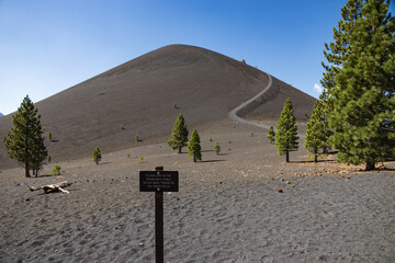Cinder Cone Volcano, Lassen Volcanic National Park, California