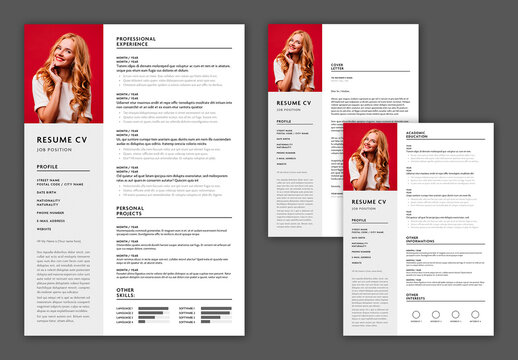 Print Curriculum Vitae Layout